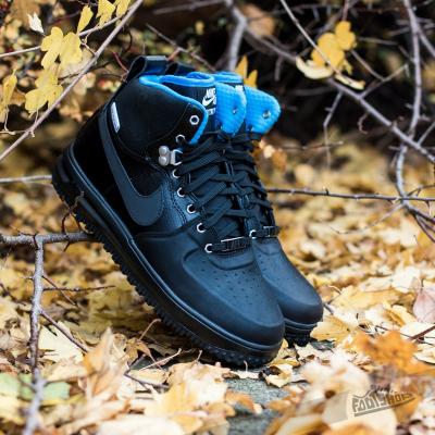 Nike Lunar Force 1 Sneakerboot Black/Metallic Silver
