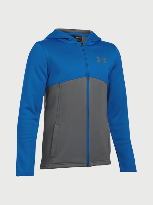 Mikina Under Armour AF Full Zip Hoody Modrá