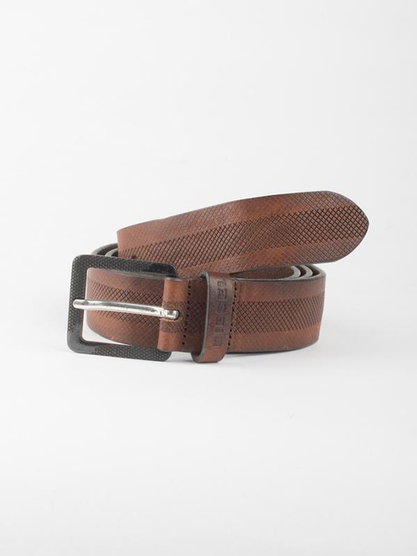 Pásek Diesel B-Finer - Belt Hnědá