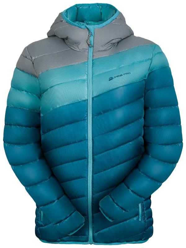 ALPINE PRO BARROKA 2 MODRÁ / TYRKYSOVĚ MODRÁ Dámská Bunda L
