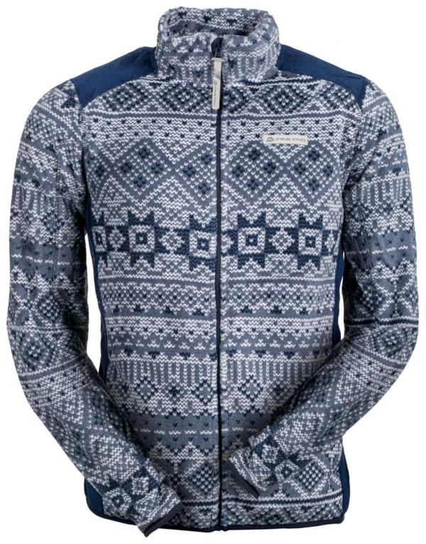 ALPINE PRO ELK 4 MODRÁ / TYRKYSOVĚ MODRÁ Pánská Mikina XS