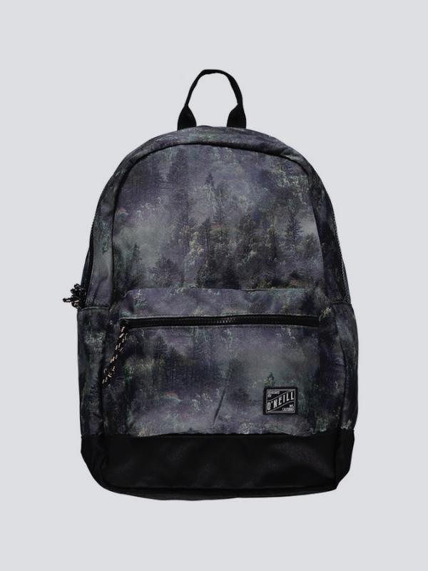 Batoh O´Neill BM COASTLINE GRAPHIC BACKPACK Černá