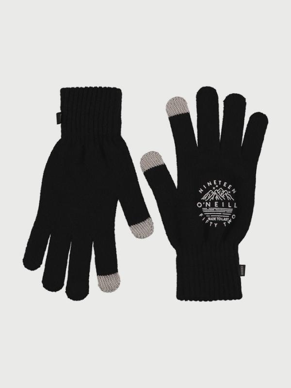 Rukavice O´Neill BM Mountain Knit Gloves Černá