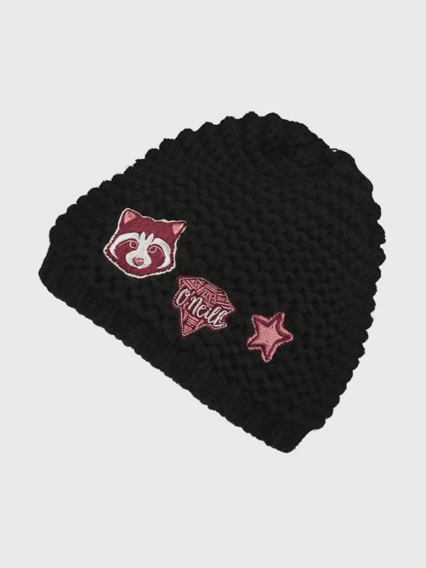 Čepice O´Neill BG Girls Badge Beanie Černá