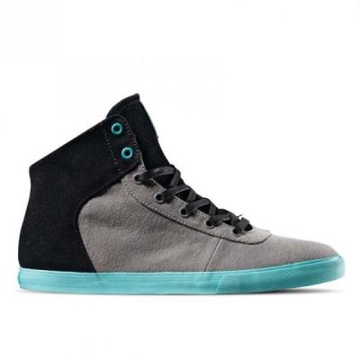 Supra Woman Cuttler Grey canvas/Black Suede
