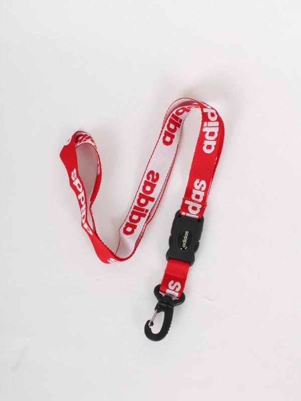 Klíčenka adidas PORTACHIAVI LINEAR 2PZ Červená