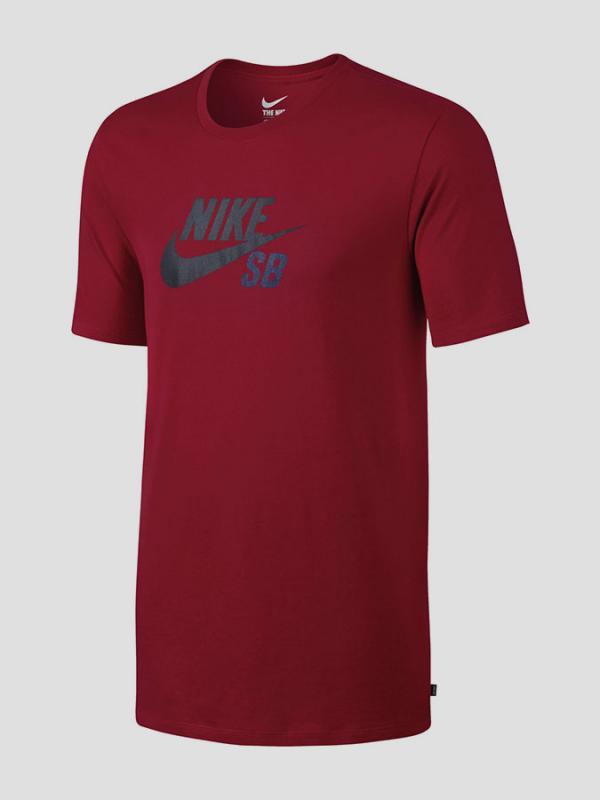 Tričko Nike SB DF ICON REFLECTIVE TEE Červená
