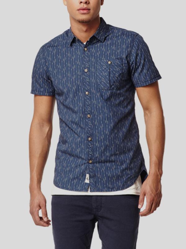 Košile O´Neill LM OCEAN S/SLV SHIRT Modrá