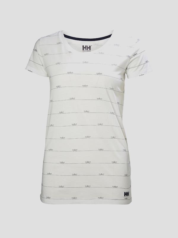 Tričko Helly Hansen W GRAPHIC T-SHIRT Bílá