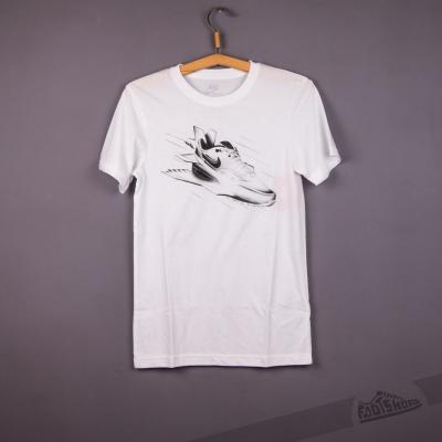 Nike Tee-Run Night Flight White/Black