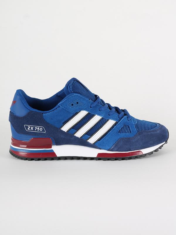 Boty adidas Originals ZX 750 Modrá