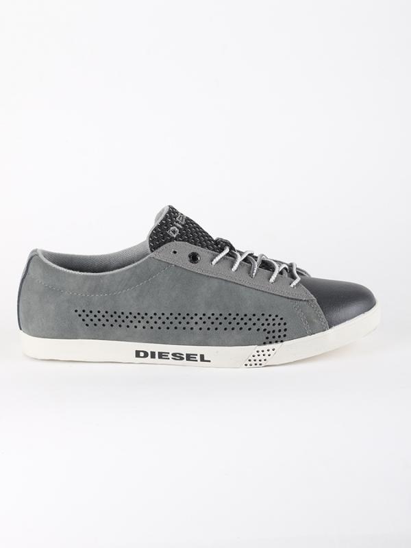 Boty Diesel BIKKREN - sneakers Šedá