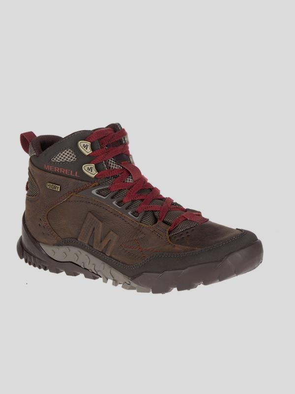Boty Merrell ANNEX TRAK MID WTPF Šedá