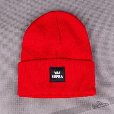 Supra Watts Beanie Red