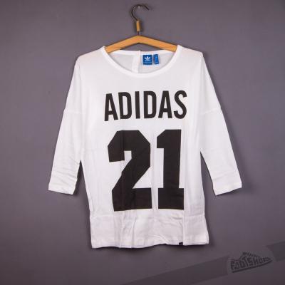 adidas 21 Print T-shirt White