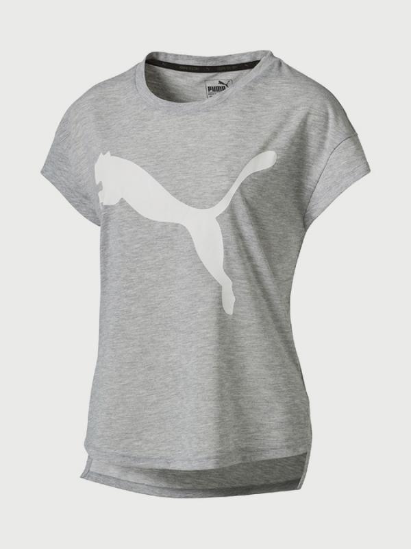 Tričko Puma Urban Sports Trend Tee W Light Gray Heat Šedá