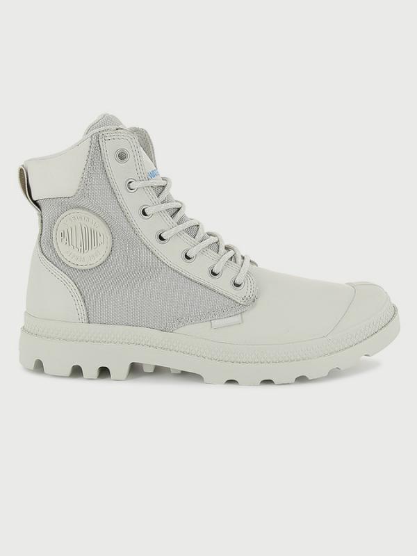 Boty Palladium Pampa Sport Cuff Wpn Silver Birc 5 Bílá