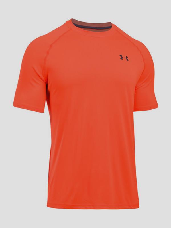 Tričko Under Armour Tech SS Tee Oranžová