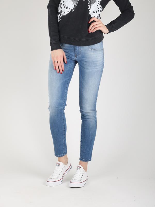 Džíny Diesel LIVIER-ANKLE-SP PANTALONI Modrá