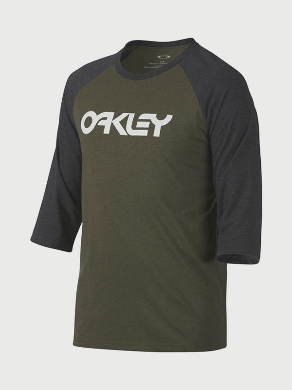 Tričko Oakley 50-Mark Ii Rgln Dark Brush Dk Htr Zelená