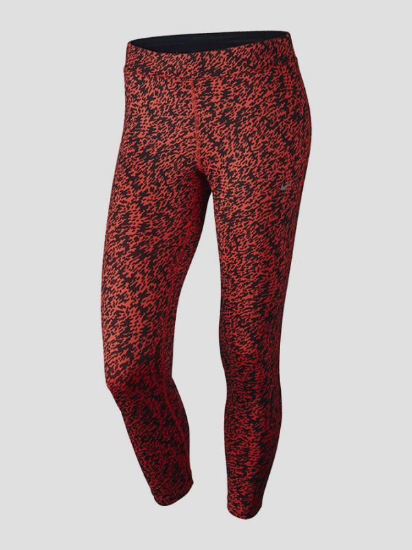 Legíny Nike PRONTO ESSENTIAL CROP Červená