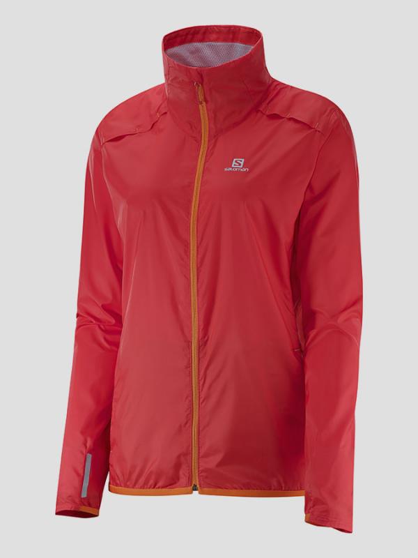 Bunda Salomon AGILE JKT W INFRARED Červená
