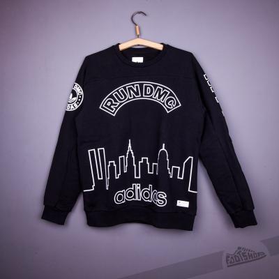 adidas RUN DMC Graphic Crew Black