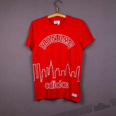 adidas RUN DMC Graphic TEE CL Red
