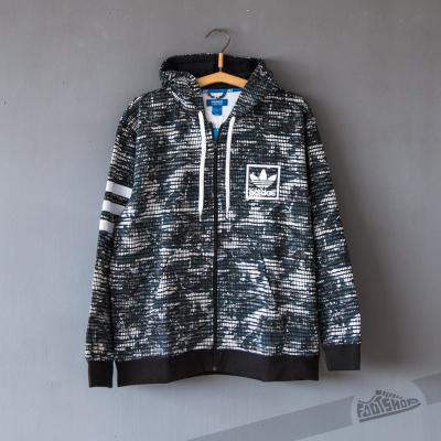 adidas 3Foil FZ Hoody AD Black/White