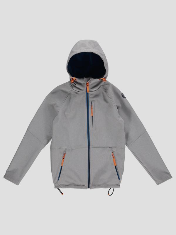 Bunda O´Neill PB CALI BOYS SOFTSHELL Šedá