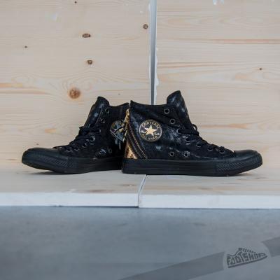 Converse CT Tri Zip Hi Black/Gold
