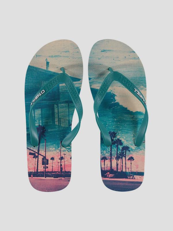 Žabky O´Neill FM PROFILE PATTERN FLIP FLOPS Barevná