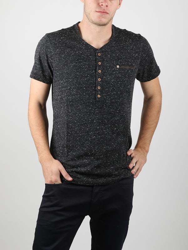 Tričko Diesel T-Erato Camicia Černá