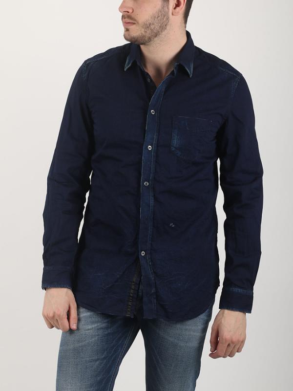 Košile Diesel D-CARRY CAMICIA Modrá