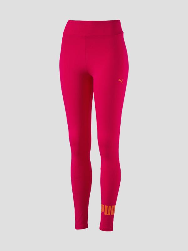 Legíny Puma ESS No.1 Leggings W BRIGHT ROS Červená