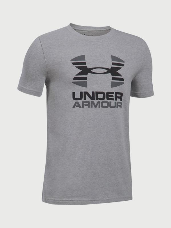 Tričko Under Armour Two Tone Logo SS T Šedá