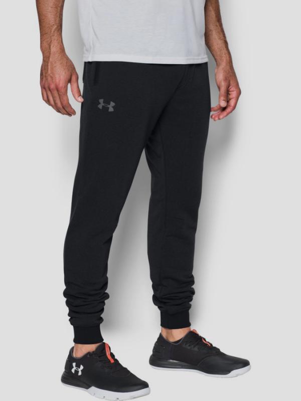 Tepláky Under Armour Threadborne Stacked Jogger Černá