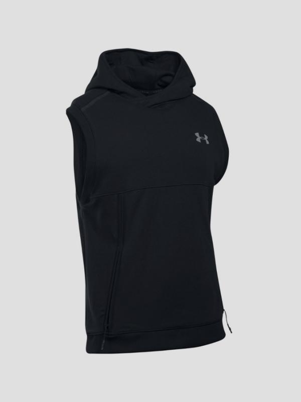 Mikina Under Armour Threadborne Sleeveless PO Černá