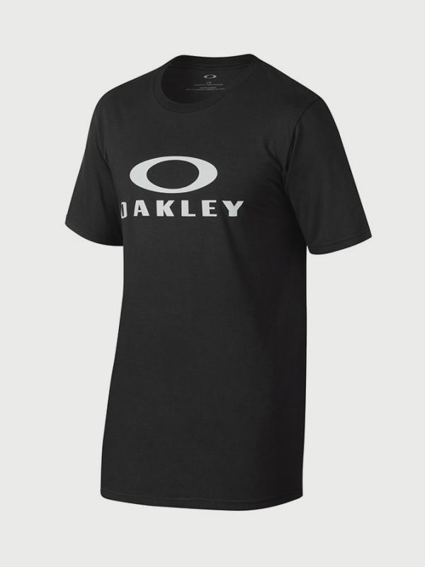 Tričko Oakley 50-Bark Ellipse Blackout Černá