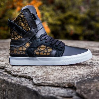 Supra Skytop II Black/Gold-White