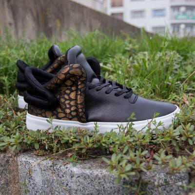 Supra Falcon Black/Gold-White