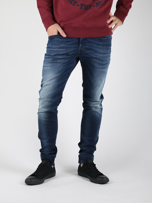 Džíny Diesel Sleenker L.32 Pantaloni Modrá