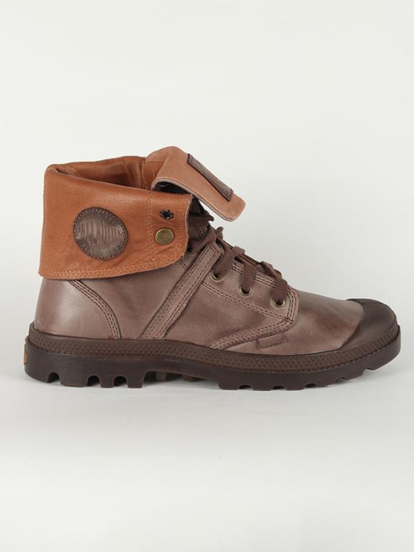 Boty Palladium Pallabrouse Baggy L2 Hnědá