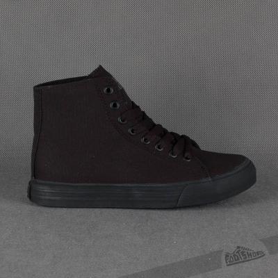 Supra Thunder Black Canvas
