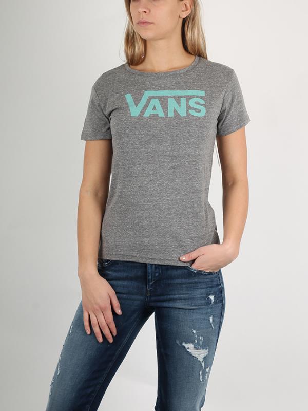 Tričko Vans Wm TimeleSS Basic Grey Heather Šedá
