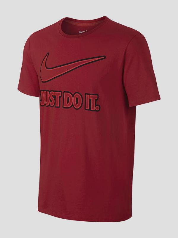 Tričko Nike TEE-EMBRD JDI Červená