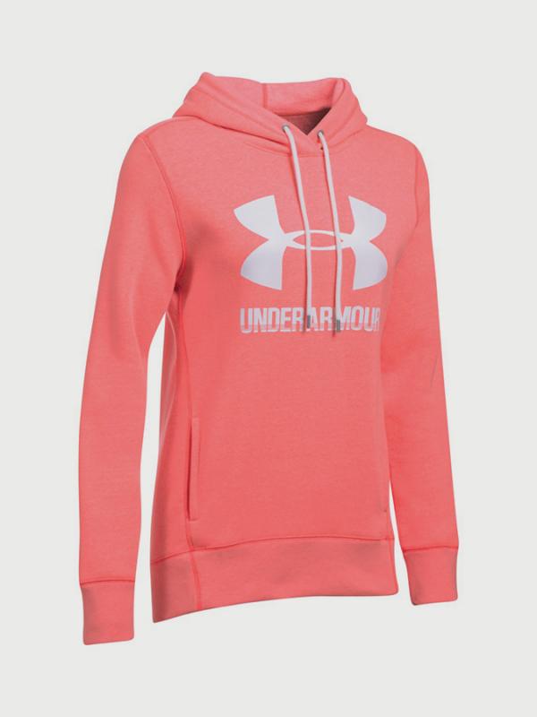 Mikina Under Armour Favorite Fleece PO Oranžová