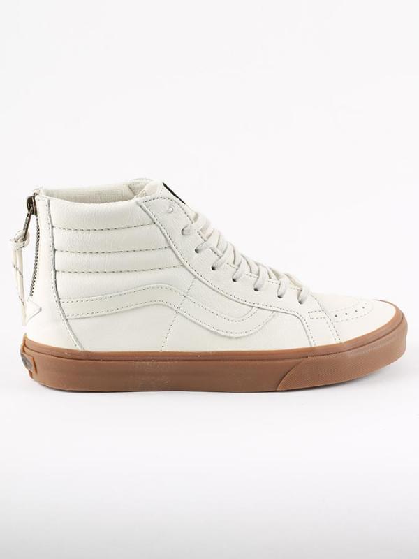 Boty Vans U Sk8-Hi Reissue Zip (Hiking) White Bílá