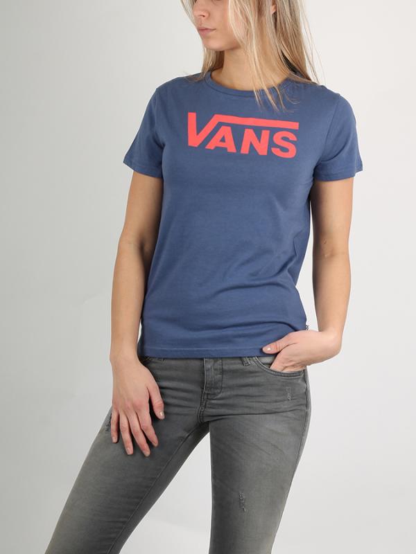 Tričko Vans Wm TimeleSS Basic Crown Blue Modrá