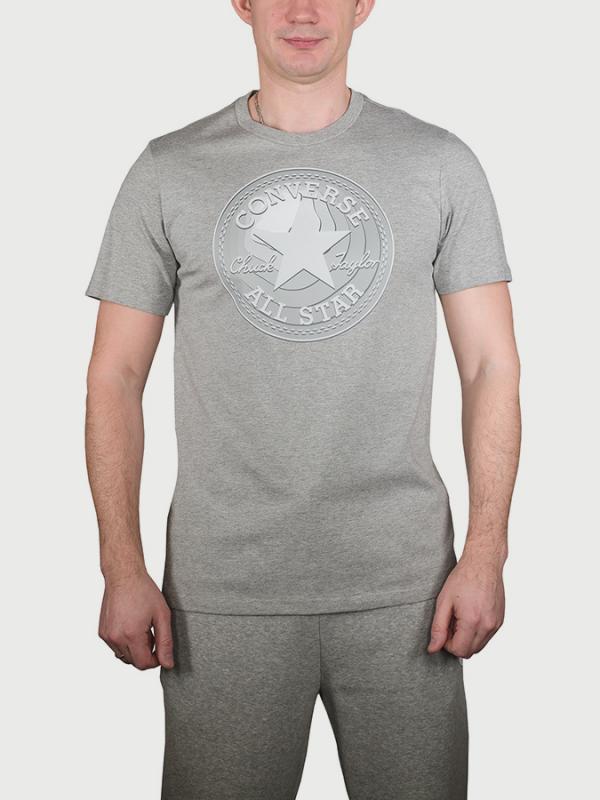 Tričko Converse Dimensional Layer Chuckpatch Tee Šedá